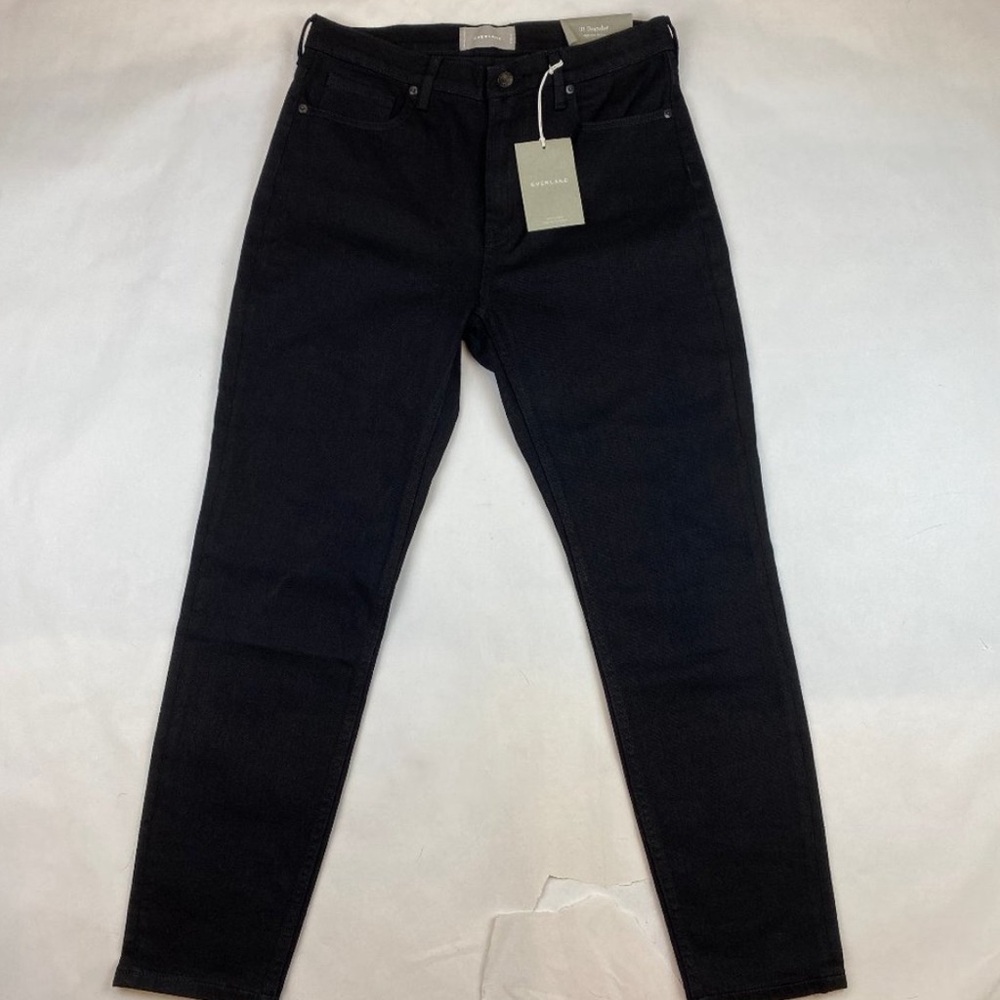 Everlane The High Rise Skinny Jean Black Women's Size 31 Regular